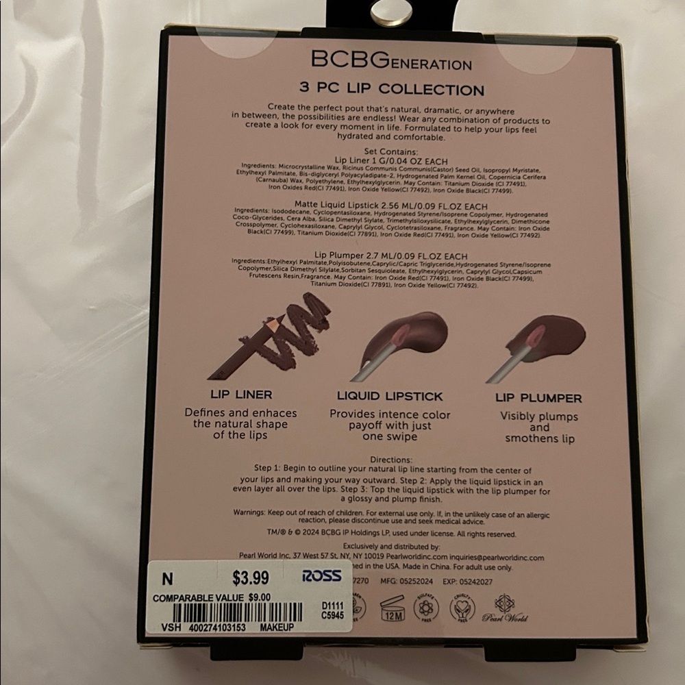 BCBGeneration Lip Collection bundle - Picture 3 of 3
